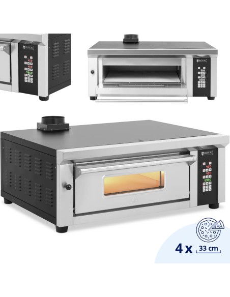 Elektrinė picų krosnelė su šamotu 4 picoms skersmuo 33cm 230V 4200W
 
Elektrinė picų krosnelė su šamotu 4 picoms skersmuo 33cm 230V 4200W