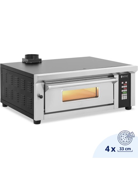 Elektrinė picų krosnelė su šamotu 4 picoms skersmuo 33cm 230V 4200W
 
Elektrinė picų krosnelė su šamotu 4 picoms skersmuo 33cm 230V 4200W