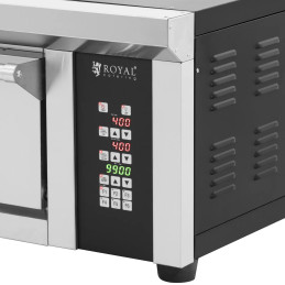 
Elektrinė picų krosnelė su šamotu 4 picoms skersmuo 33cm 230V 4200W
