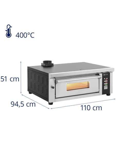 Elektrinė picų krosnelė su šamotu 4 picoms skersmuo 33cm 230V 4200W
 
Elektrinė picų krosnelė su šamotu 4 picoms skersmuo 33cm 230V 4200W