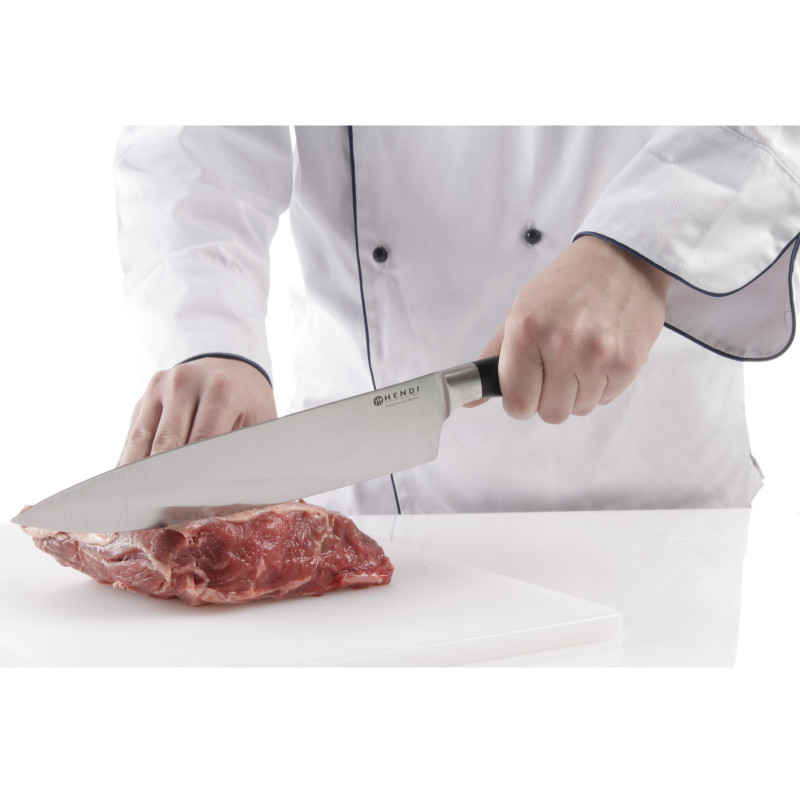 Profesionalus šefo peilis kalto plieno Profi Line 250 mm - Hendi 844205