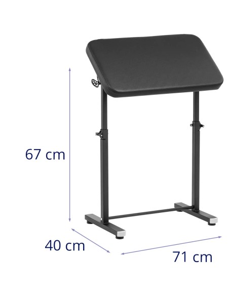 Tatuiruotės porankis su reguliuojamu aukščiu, atlošas 71 x 40 x 67-109 cm
 
Tatuiruotės porankis su reguliuojamu aukščiu, atlošas 71 x 40 x 67-109 cm