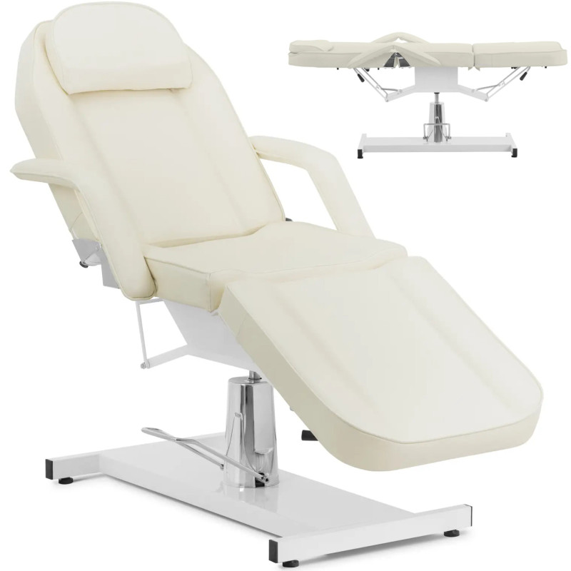 
CAPUA Spa Massage Tattoo Beauty Chair – kreminė

