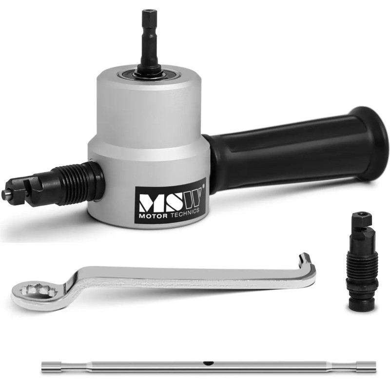
Adapteris lakštinio metalo žirklių pjovimui, skirtas grąžtams iki 2 mm
