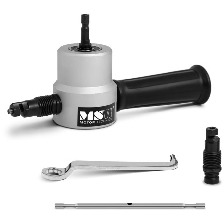 Adapteris lakštinio metalo žirklių pjovimui, skirtas grąžtams iki 2 mm
 
Adapteris lakštinio metalo žirklių pjovimui, skirtas grąžtams iki 2 mm