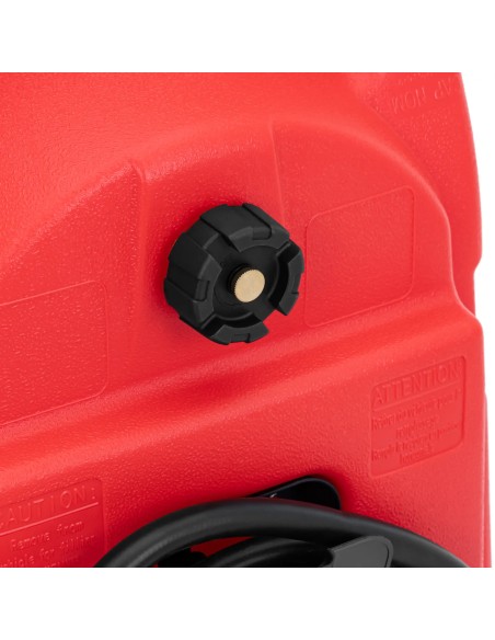 
Nešiojamas kuro bako kanistras su pylimu ant ratų 7,5 l/ min 53 l
