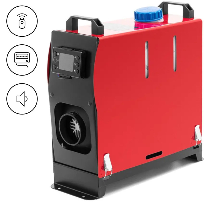 Dyzelinis stovėjimo šildytuvas automobiliams, valtims, kemperiams, 5,5 l 12 V 8 kW