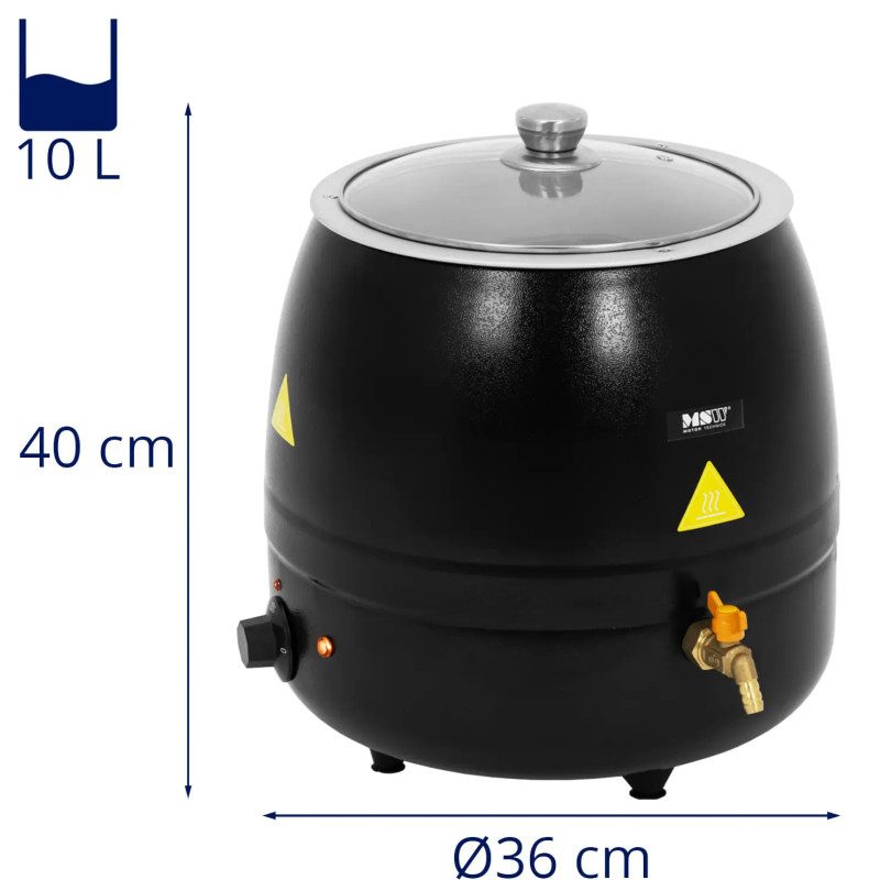 Elektrinis vaško lydytuvas žvakėms 10 l 400 W