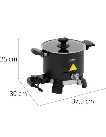 Elektrinis vaško lydytuvas žvakėms 5 l 1200 W
 
Elektrinis vaško lydytuvas žvakėms 5 l 1200 W
