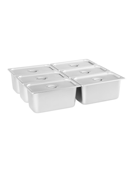 Bain marie vandens šildytuvas su čiaupu 6 x GN 1/3 2000W 230V Royal Catering Bain marie vandens šildytuvas su čiaupu 6 x GN 1/3 2000W 230V Royal Catering