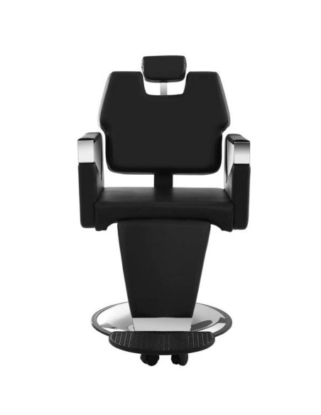 Profesionali kirpėjo kėdė su atrama kojoms TURIN Physa juoda