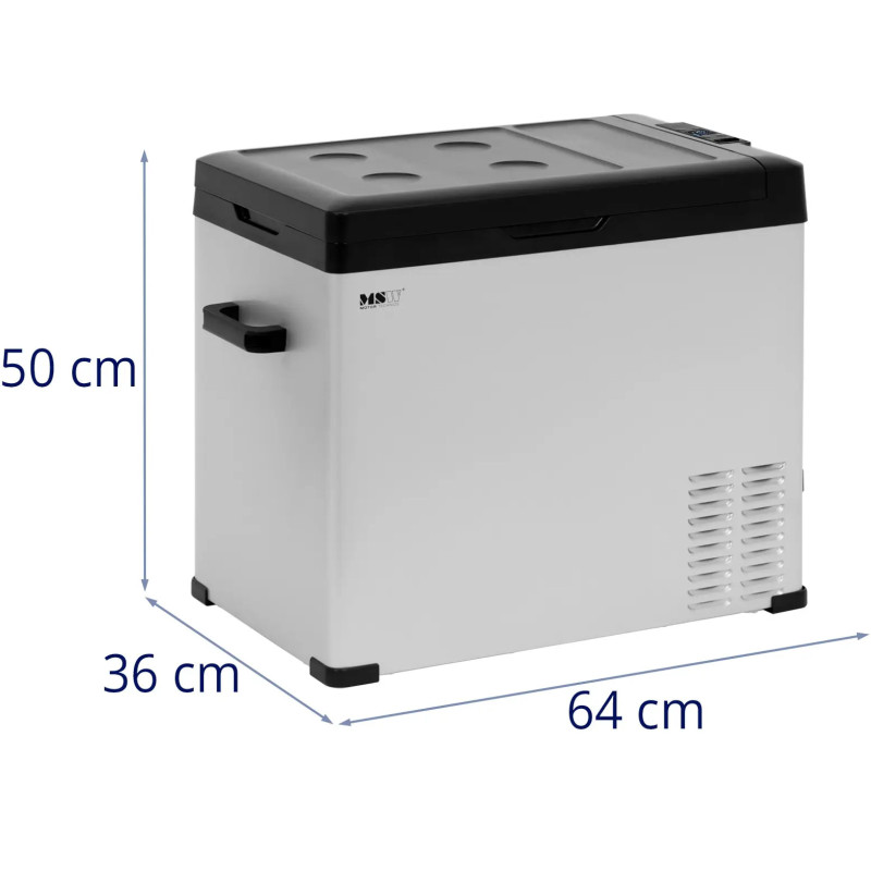 Automobilinis kelioninis šaldytuvas šaldiklis 12/ 24 V 100-240 V -20-20 C 50 l