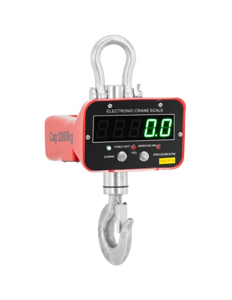 Pakabinamos kablio svarstyklės su LED nuotolinio valdymo pulteliu 2000 kg / 1 kg
 
Pakabinamos kablio svarstyklės su LED nuotolinio valdymo pulteliu 2000 kg / 1 kg