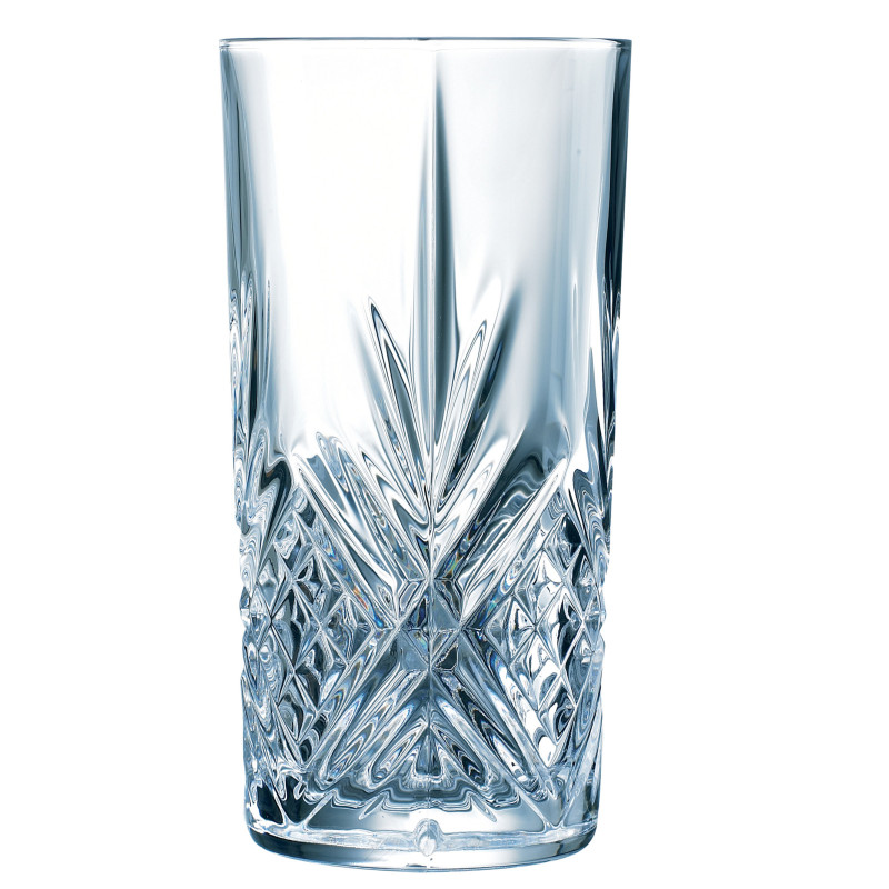 Aukšti akiniai BROADWAY su didelio skaidrumo 280ml rinkinyje 6 vnt.Hendi L7256