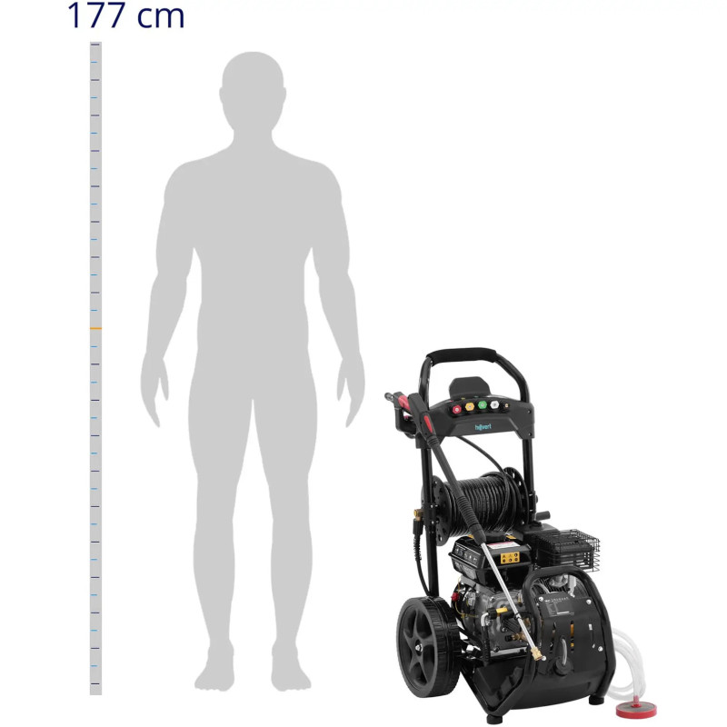 Benzino slėgio plovykla 200 barų 9 l/ min 4500 W