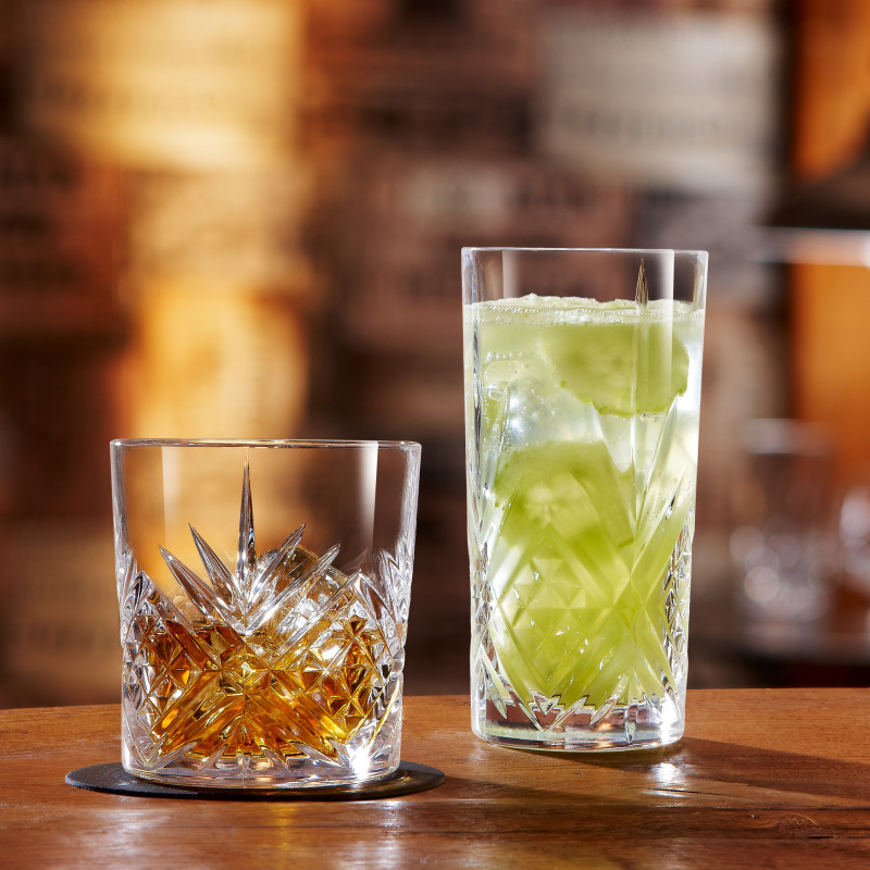 Aukšti akiniai BROADWAY su didelio skaidrumo 280ml rinkinyje 6 vnt.Hendi L7256