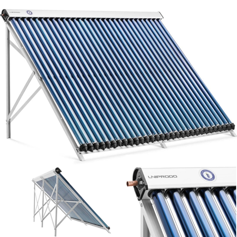 
Vamzdinis saulės kolektorius ant rėmo 250-300 l 30 vamzdžių 6 bar
