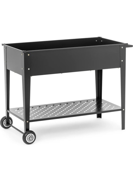 Metalinis sodo gėlių vazono vežimėlis gėlėms ir žolelėms su lentyna 100 x 50 x 79 cm
 
Metalinis sodo gėlių vazono vežimėlis gėlėms ir žolelėms su lentyna 100 x 50 x 79 cm