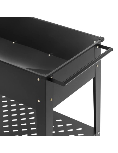 Metalinis sodo gėlių vazono vežimėlis gėlėms ir žolelėms su lentyna 100 x 50 x 79 cm
 
Metalinis sodo gėlių vazono vežimėlis gėlėms ir žolelėms su lentyna 100 x 50 x 79 cm
