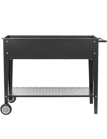 Metalinis sodo gėlių vazono vežimėlis gėlėms ir žolelėms su lentyna 100 x 50 x 79 cm
 
Metalinis sodo gėlių vazono vežimėlis gėlėms ir žolelėms su lentyna 100 x 50 x 79 cm