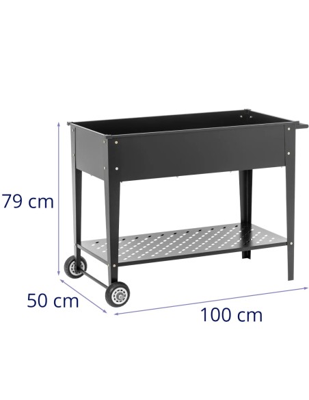 Metalinis sodo gėlių vazono vežimėlis gėlėms ir žolelėms su lentyna 100 x 50 x 79 cm
 
Metalinis sodo gėlių vazono vežimėlis gėlėms ir žolelėms su lentyna 100 x 50 x 79 cm