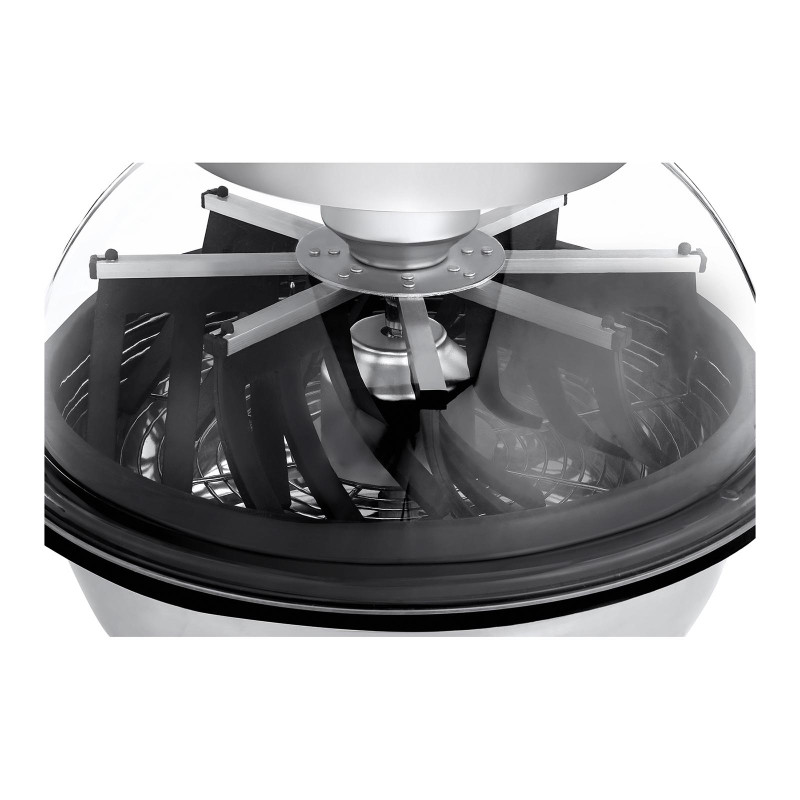 Žoliapjovės rankinis kombainas augalų lapų žiedams sk. 435 mm 6 peiliai