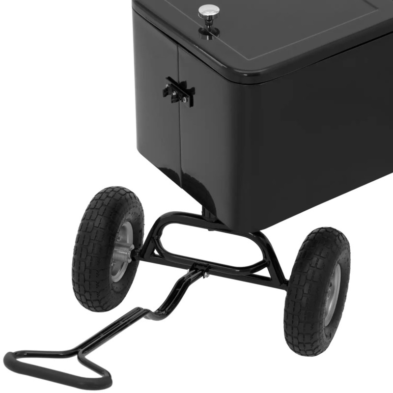 
Šaldomas vežimėlis šaldytuvas sodo baras lediniams gėrimams su atidarytuvu 76 l
