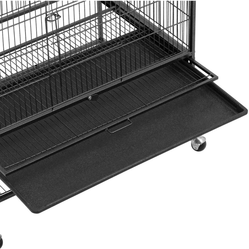 
Paukščių narvelio voljeras ant ratų 79 x 53 x 132 cm
