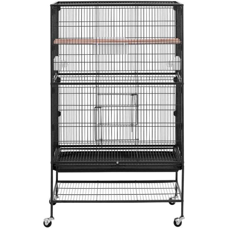 
Paukščių narvelio voljeras ant ratų 79 x 53 x 132 cm
