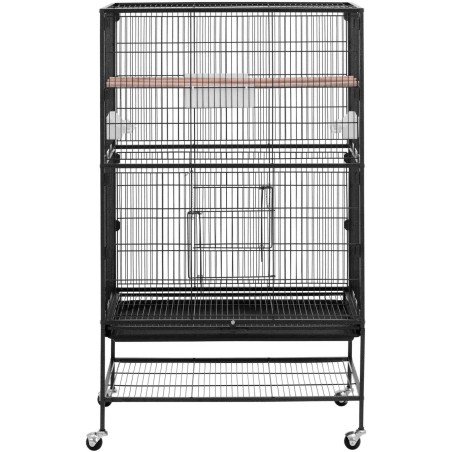 
Paukščių narvelio voljeras ant ratų 79 x 53 x 132 cm
