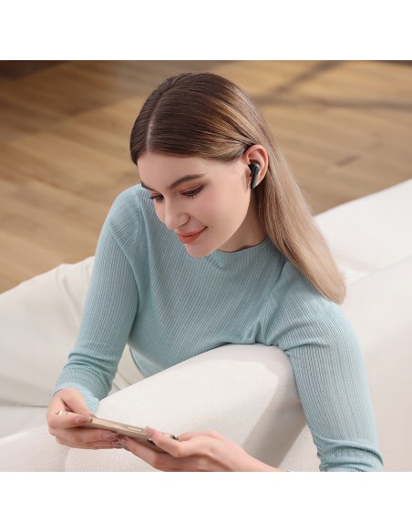 Bowie E12 Bluetooth 5.3 USB A/ C belaidės ausinės – juodos
 
Bowie E12 Bluetooth 5.3 USB A/ C belaidės ausinės – juodos