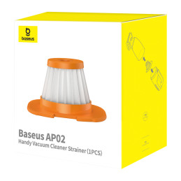 
HEPA filtras Baseus AP02 dulkių siurbliui su 6000 Pa galia – oranžinė
