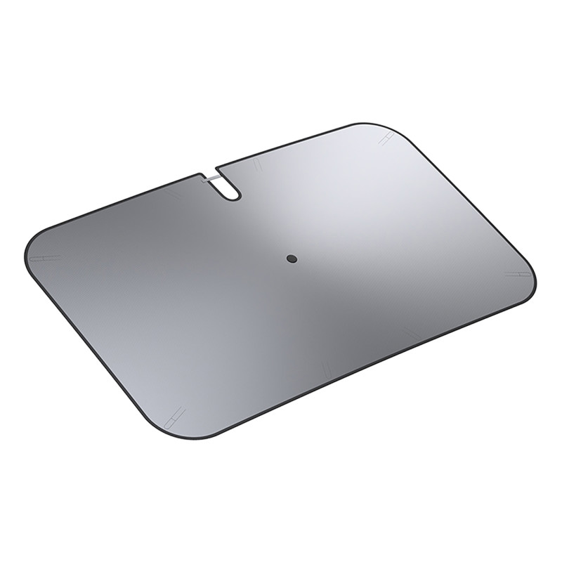 
CoolRide automobilio priekinis skėtis nuo saulės 142x75cm - juodas
