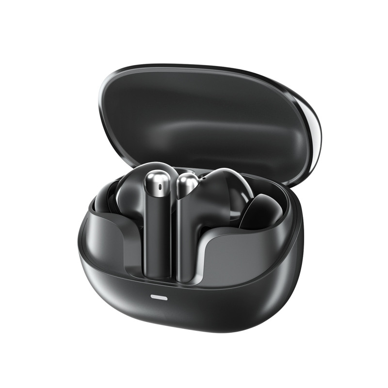 Soundfii R4 belaidės Bluetooth 5.3 ENC ausinės – juodos
