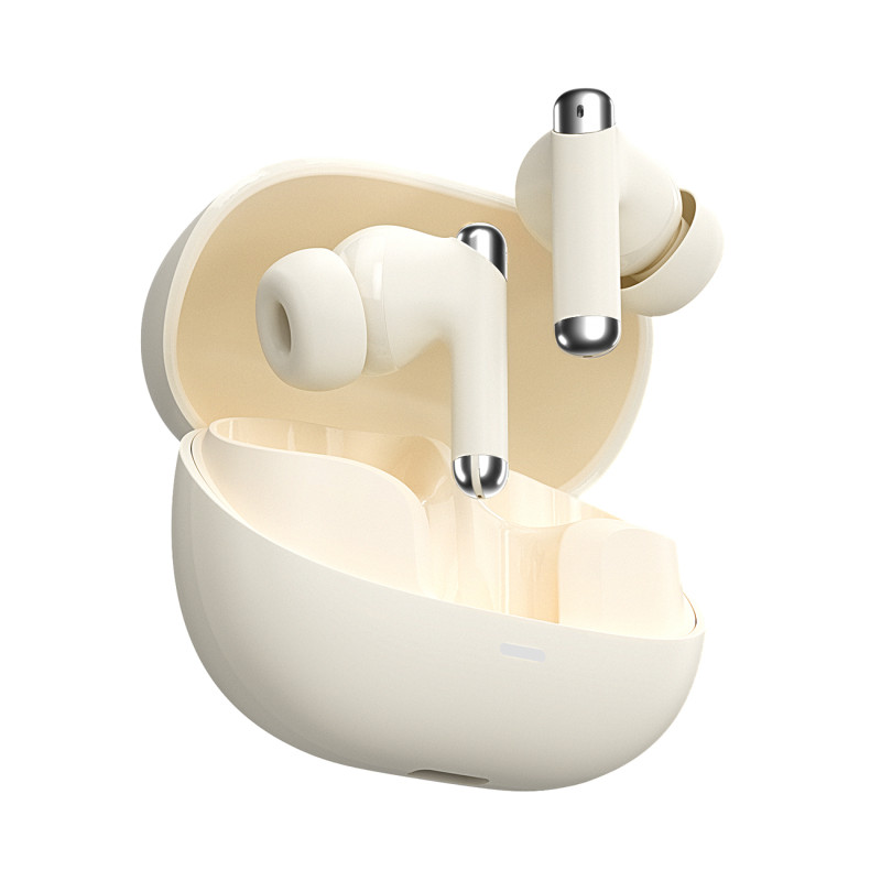 Soundfii R4 belaidės Bluetooth 5.3 ENC ausinės – baltos