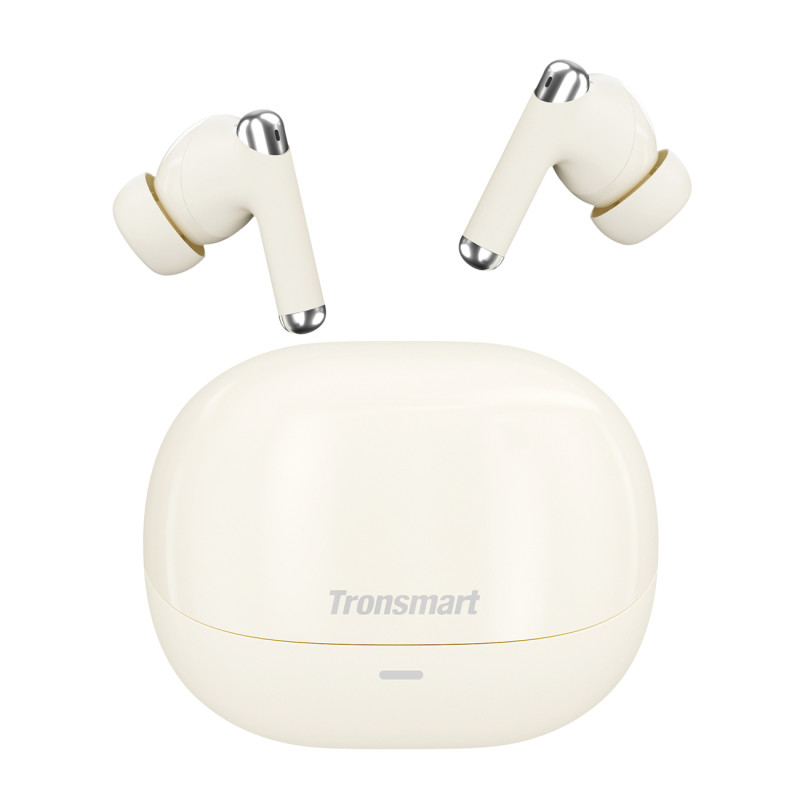 Soundfii R4 belaidės Bluetooth 5.3 ENC ausinės – baltos