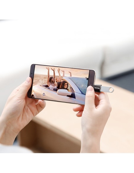 Adapteris Mini Micro USB į USB-C adapteris – juodas
 
Adapteris Mini Micro USB į USB-C adapteris – juodas