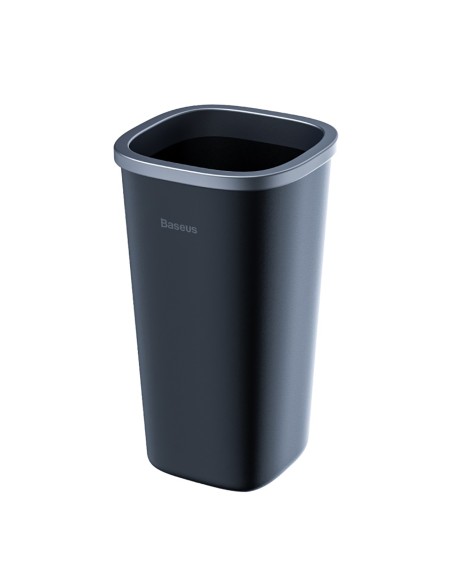 
Mini šiukšliadėžė biurui ar automobiliui, montuojama puodelių laikiklyje - juoda
