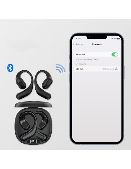 OWS Wireless TWS Bluetooth 5.3 In-Ear ausinės – juodos
 
OWS Wireless TWS Bluetooth 5.3 In-Ear ausinės – juodos