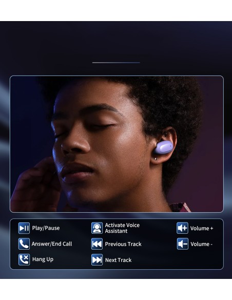 MEMS Wireless TWS Bluetooth 5.3 In-Ear ausinės – violetinė
 
MEMS Wireless TWS Bluetooth 5.3 In-Ear ausinės – violetinė