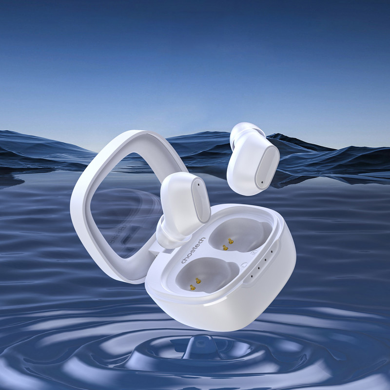 MEMS Wireless TWS Bluetooth 5.3 In-Ear ausinės – baltos
