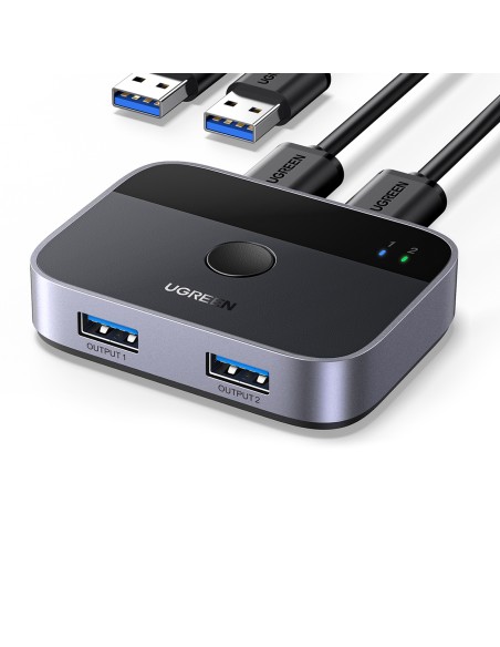 „2 viename“ adapteris 2 x USB-A 3.0 (įvestis) / 2 x USB-A (išvestis) – pilka
 
„2 viename“ adapteris 2 x USB-A 3.0 (įvestis) / 2 x USB-A (išvestis) – pilka