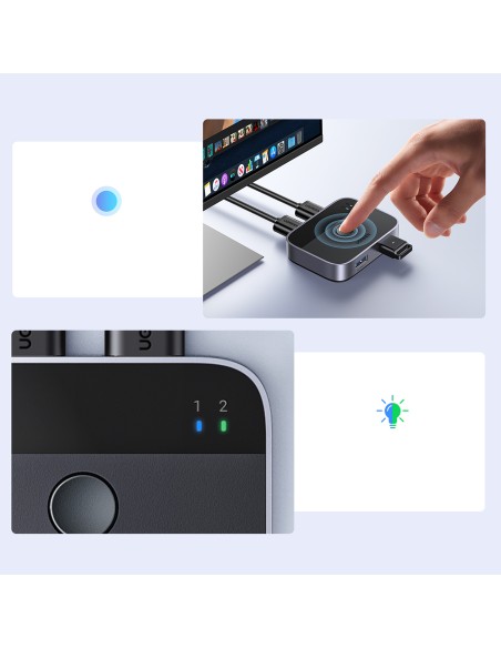 „2 viename“ adapteris 2 x USB-A 3.0 (įvestis) / 2 x USB-A (išvestis) – pilka
 
„2 viename“ adapteris 2 x USB-A 3.0 (įvestis) / 2 x USB-A (išvestis) – pilka