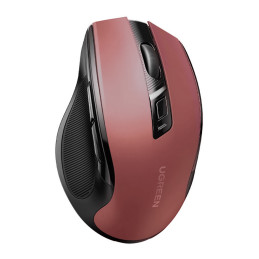 
Pelė optinė pelė belaidė USB 2.4GHz 4000 DPI – raudona

