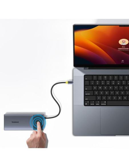 7in1 HUB adapteris Metal Gleam Series II USB-C PD100W / 2x USB-A / 2x HDMI 4K / USB-C 3.0
 
7in1 HUB adapteris Metal Gleam Series II USB-C PD100W / 2x USB-A / 2x HDMI 4K / USB-C 3.0