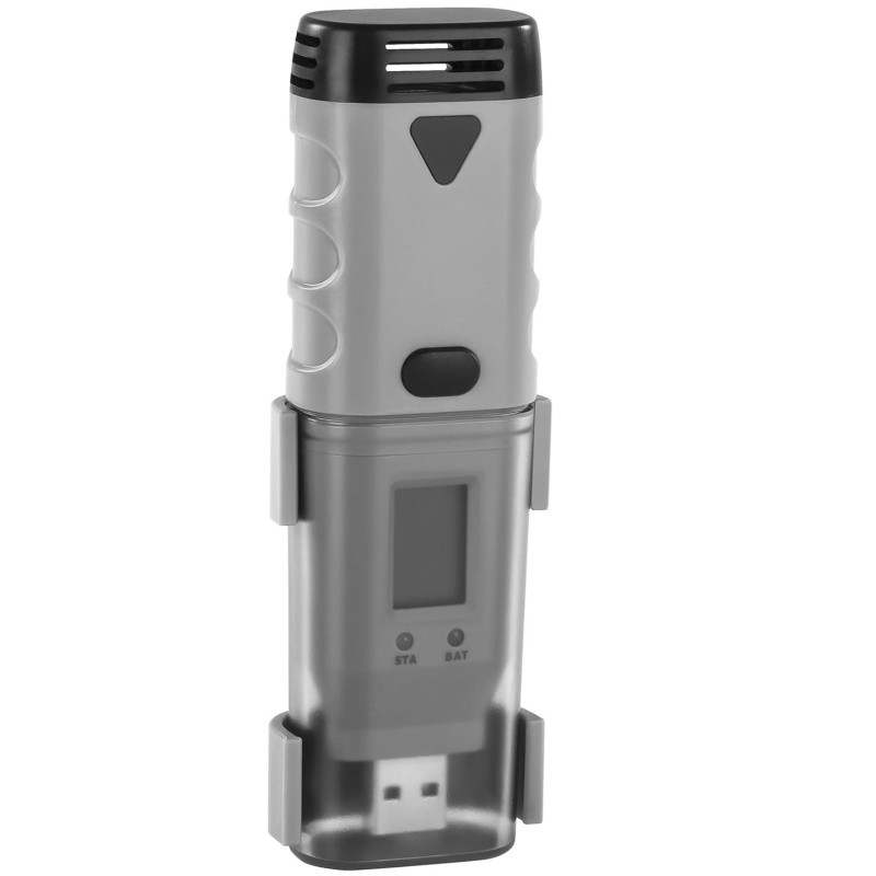 USB temperatūros ir drėgmės registratorius, diapazonas nuo -35 iki 80C