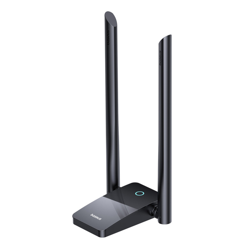 
USB WiFi 2.4GHz 5GHz FastJoy Access Point 1800 Mb/ s tinklo plokštė – juoda
