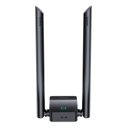 
USB WiFi 2.4GHz 5GHz FastJoy Access Point 1800 Mb/ s tinklo plokštė – juoda
