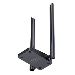 
USB WiFi 2.4GHz 5GHz FastJoy Access Point 1800 Mb/ s tinklo plokštė – juoda
