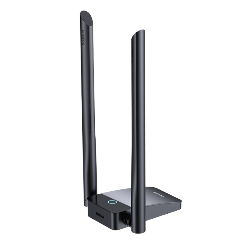 USB WiFi 2.4GHz 5GHz FastJoy Access Point 1800 Mb/ s tinklo plokštė – juoda